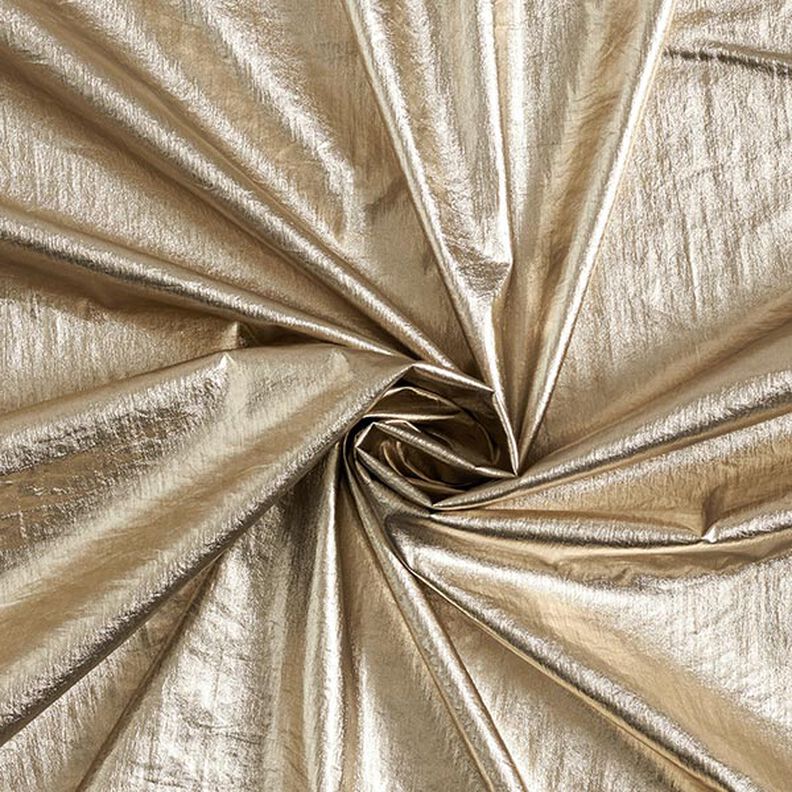 Lekka tkanina na bluzki glamour – złoto,  image number 1