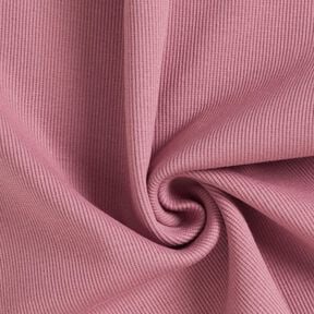 2x2 Dzianina ściągaczowa Jednokol – ciemny brudny róż, 