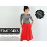 FRAU GINA – spódnica kopertowa z kieszeniami w szwach bocznych, Studio Schnittreif  | XS -  XL,  thumbnail number 1