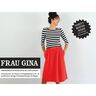 FRAU GINA – spódnica kopertowa z kieszeniami w szwach bocznych, Studio Schnittreif | XS - XL,  thumbnail number 1