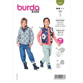Casaco, Burda 9267 | 110-140, 