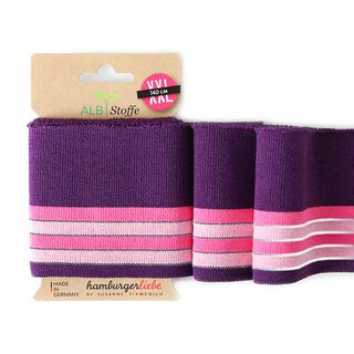 DZIANINA ŚCIĄGACZOWA EKO CUFF ME odblaskowa  [140 CM | 8 CM]  | Albstoffe | Hamburger Liebe, 