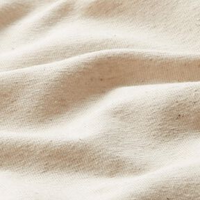 Dżersej z mieszanki bawełny i lnu jednokol. – naturalny, 