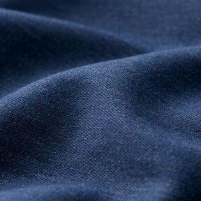 Denim z mieszanki bawełny, średni – granat, 