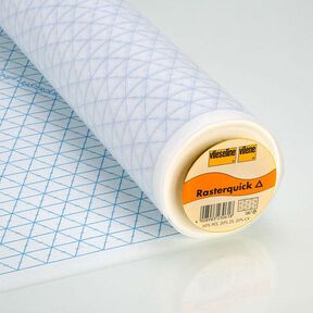 Rasterquick z trójkątami | Vilene – biel, 