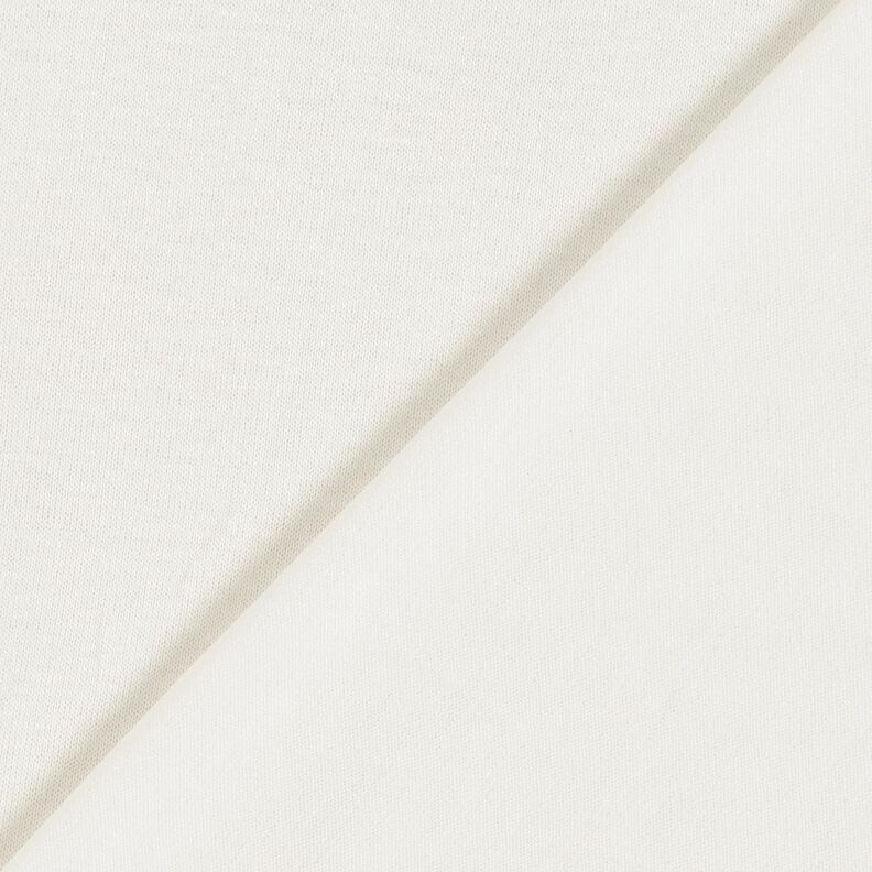 Letni dżersej wiskozowy, jasny – mleczna biel,  image number 3