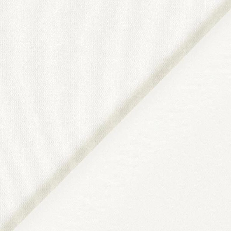 Dżersej wiskozowy Lekki – mleczna biel,  image number 4