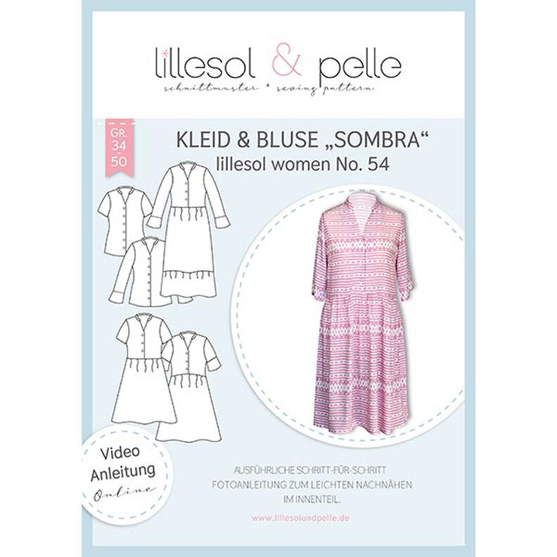 Bluzka Sombra, Lillesol & Pelle No. 54 | 34-50,  image number 1