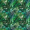 Tkanina dekoracyjna half panama liście palmowe – zieleń,  thumbnail number 1