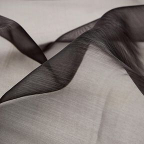 Organza – czerń | Resztka 50cm, 