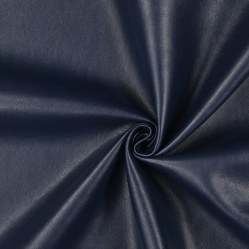 Imitacja skóry nappa – granat navy,  image number 1