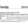 Top / Sukienka, Burda 6540,  thumbnail number 5