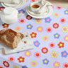 Bawełna powlekana wesołe kwiaty | Poppy Fabrics – błękit/róż,  thumbnail number 8