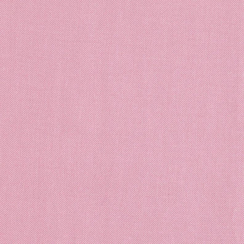 Tkanina na bluzki z mieszanki bawełny z wiskozą, jednokolorowa – stary róż,  image number 4