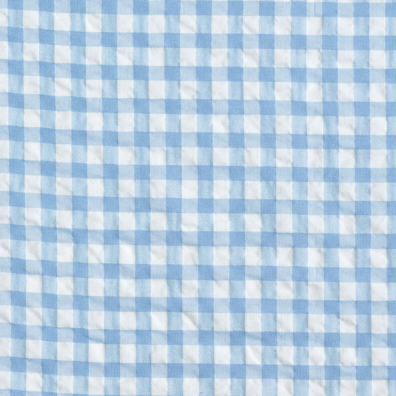 Kora w dużą kratkę Vichy – biel/jasnoniebieski,  image number 1