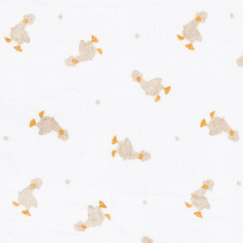 Miękki polar małe gąski – kość słoniowa/migdałowy,  image number 1