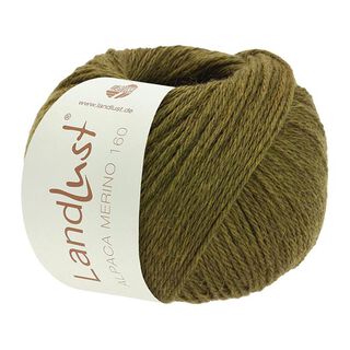 LANDLUST Alpaca Merino 160, 50g | Lana Grossa – oliwka, 