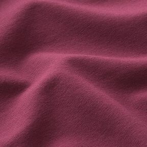 Lekka dresówka bawełniana jednokol. – bordo, 