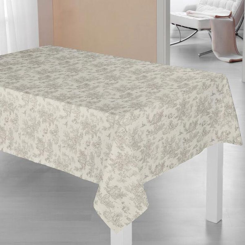 Tkanina bawełniana Mini Pastorale 280 cm – szary,  image number 6