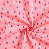 Tkanina bawełniana Popelina minichoinki – pink/biel,  thumbnail number 3
