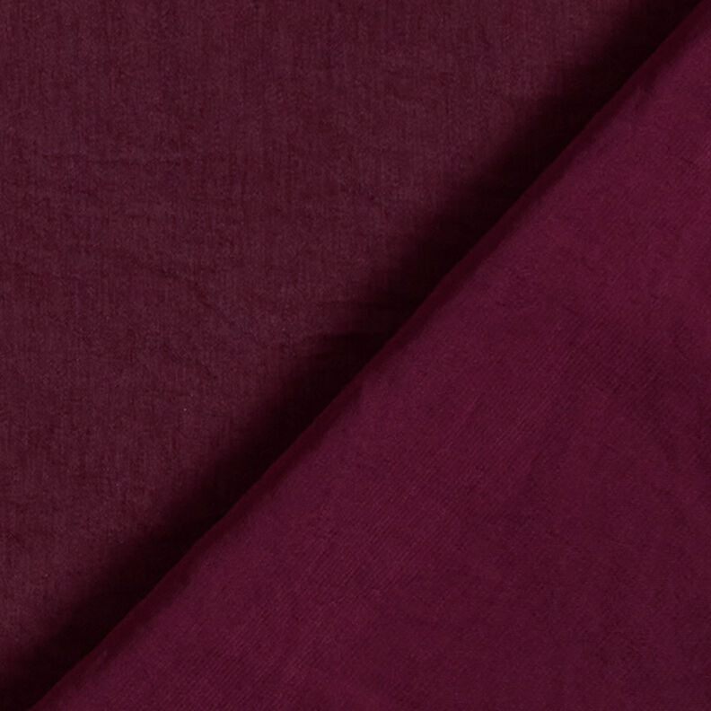 Lekka tkanina na bluzki marszczona jednokol. – merlot,  image number 3