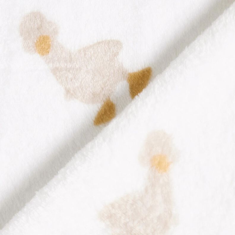 Miękki polar małe gąski – kość słoniowa/migdałowy,  image number 4