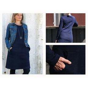 FRAU FANNIE – uniwersalna sukienka dresowa, Studio Schnittreif | XS - XL, 
