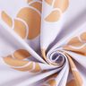 Dzianina dresowa pętelkowa French Terry duże croissanty – pastelowy beż,  thumbnail number 3