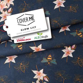 SHIELD CoverMe HEIQ Viroblock Glow Lily – granat | Albstoffe, 