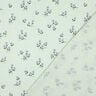 Muślin / Tkanina double crinkle kwiatki | Poppy Fabrics – jasny miętowy,  thumbnail number 4