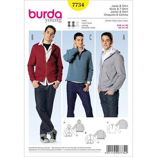 Bluza / Koszulka, Burda 7734, 