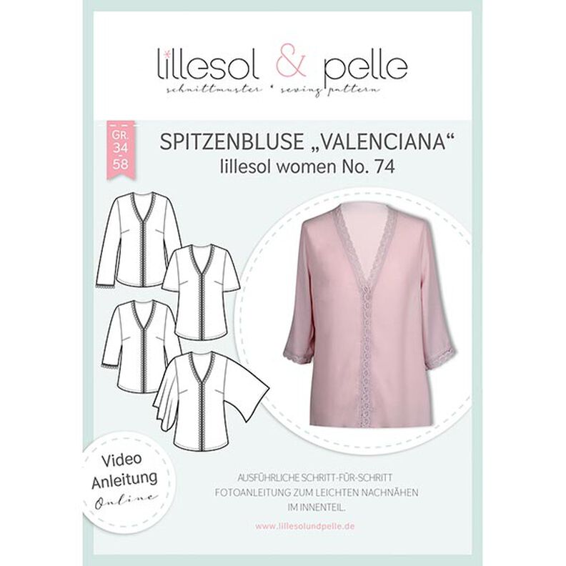 Bluza Valenciana | Lillesol & Pelle No. 74 | 34-58,  image number 1