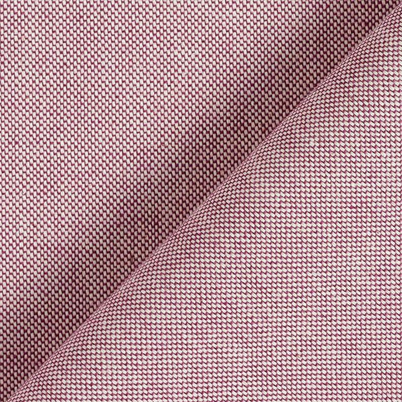 Tkanina dekoracyjna półpanama chambray, z recyklingu – jagodowy, image number 3