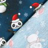Dżersej bawełniany panda w świątecznym nastroju | Glitzerpüppi – ciemnogranatowy/chili,  thumbnail number 4
