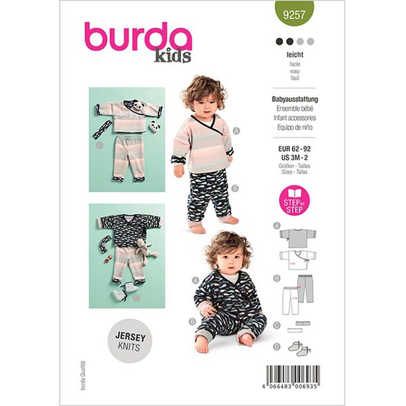 Komplet | Burda 9257 | 62–92,  image number 1