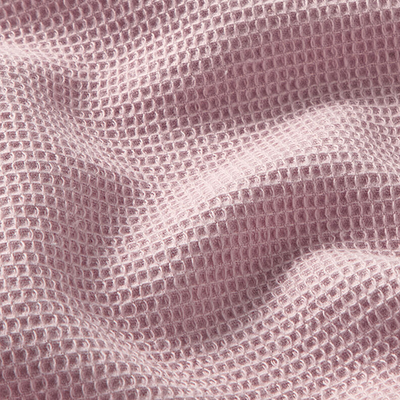 Drobna pika waflowa waffelpiqué – różowy,  image number 2