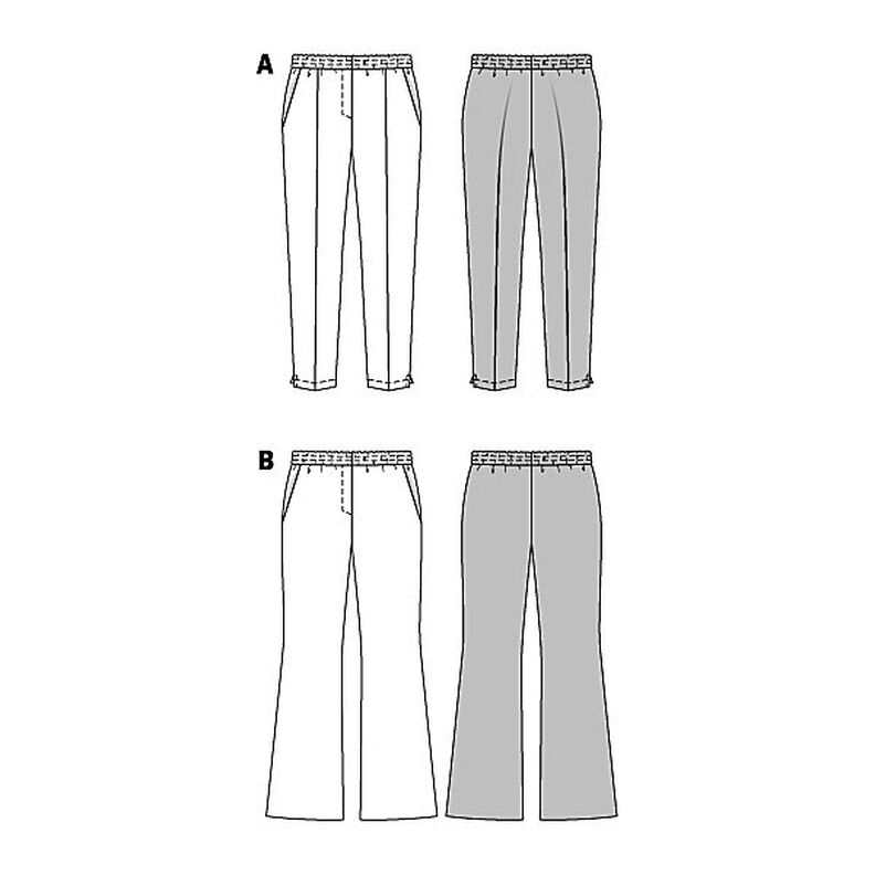 Spodnie / spodnie wciągane, Burda 6859,  image number 3