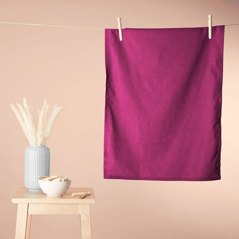 Tkanina bawełniana Kreton Jednokol – purpura,  image number 8