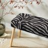 Tkanina tapicerska Żakard zebra – czerń/szary,  thumbnail number 8