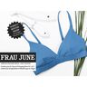 FRAU JUNE – góra od bikini lub top do jogi bez zapięcia, Studio Schnittreif | XS - XXL,  thumbnail number 1