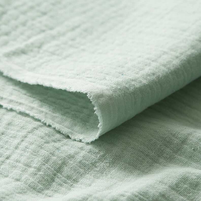Muślin / Tkanina double crinkle – mięta, image number 5