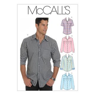 Koszula męska, McCalls 6044 | 34 - 44 | 46 - 56, 