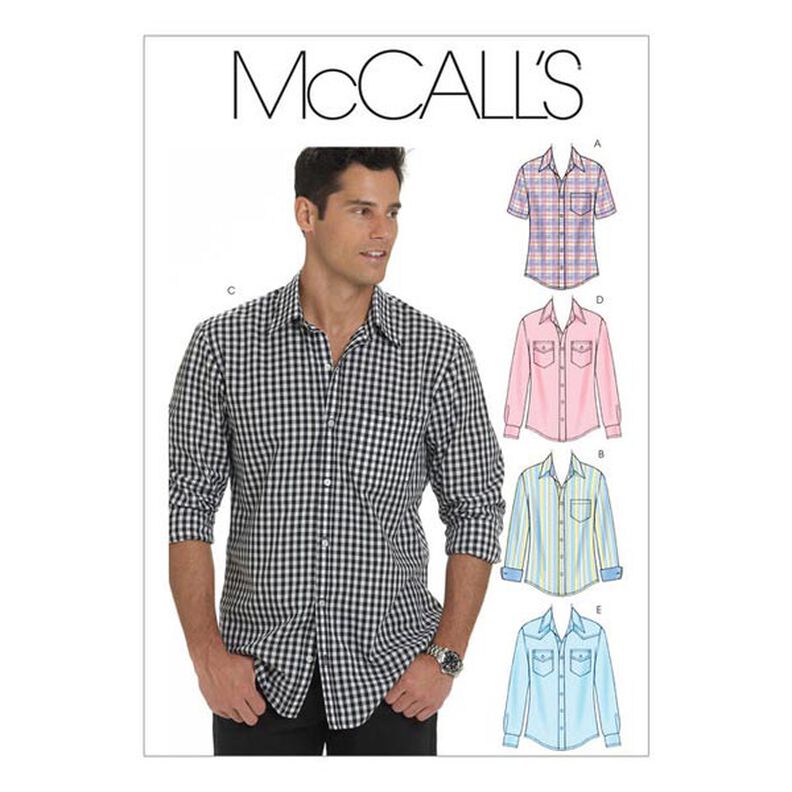 Koszula męska, McCalls 6044 | 34 - 44 | 46 - 56,  image number 1