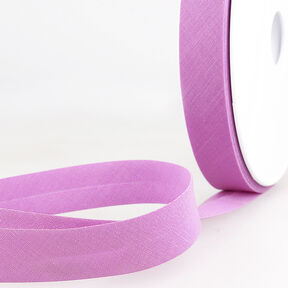 Taśma skośna Polycotton [20 mm] – pastelowy fiolet, 