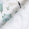 Popelina bawełniana Życie nad stawem nadruk cyfrowy – biel/błękit,  thumbnail number 4