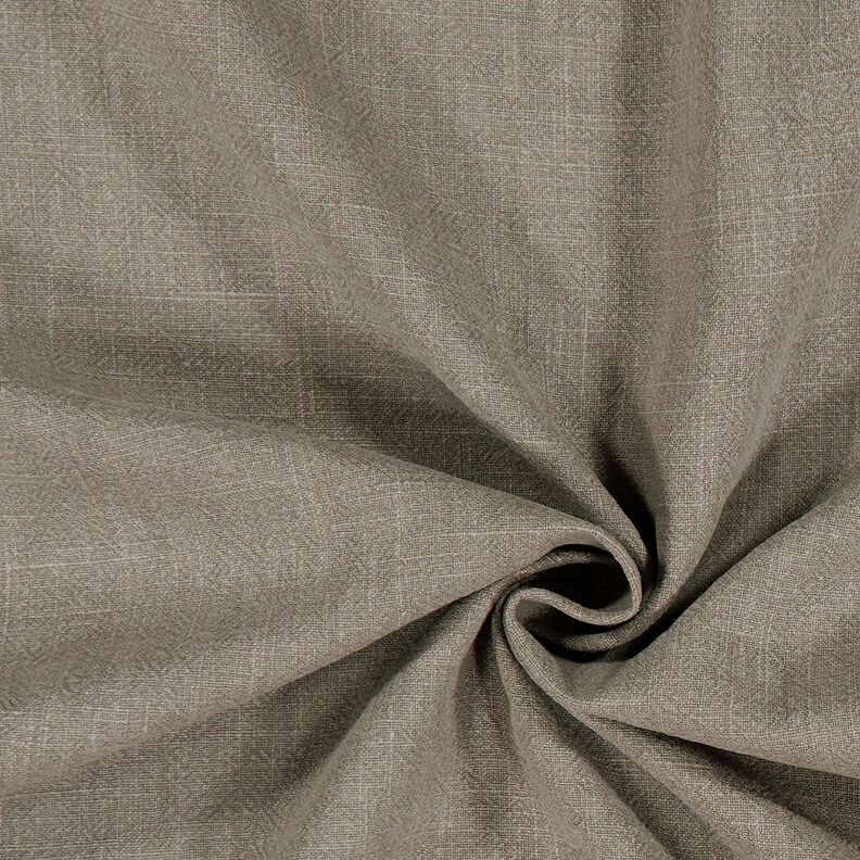 Tkanina ramia mix stonewashed, wysoka jakość – ciemny szarobrązowy, image number 1