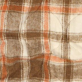 Tkanina pikowana Flanela kratka | Poppy Fabrics – beż, 