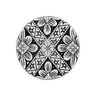 Guzik metalowy Stroje ludowe 1 – srebro metaliczny,  thumbnail number 1