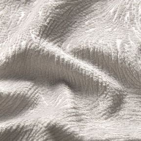 Aksamit dekoracyjny abstrakcyjne gałęzie – srebrnoszary, 