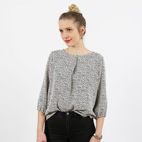 FRAU SUKI – bluzka z kontrafałdą, Studio Schnittreif | XS - XXL, 